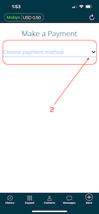 Funds Addition step 2