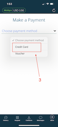 Funds Addition step 3