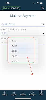 Funds Addition step 4