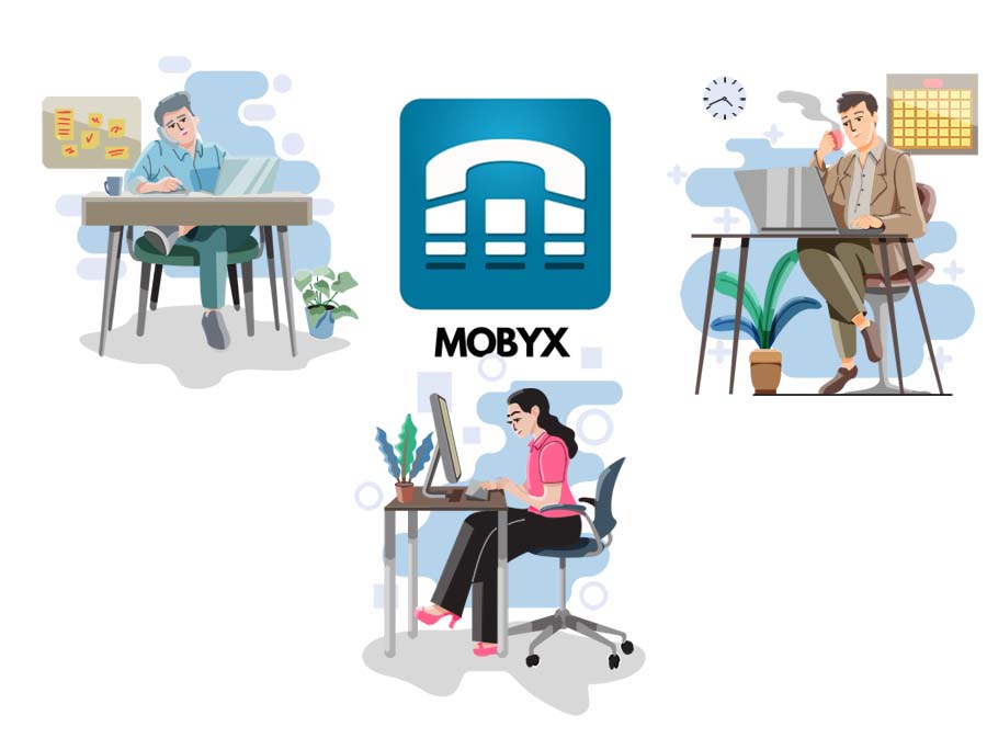 Mobyx features visual